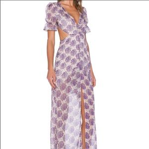 For Love and Lemons Clover Maxi Dress